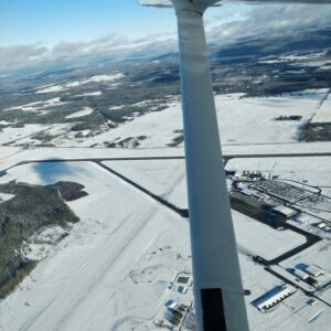 Prince George Airport from above.